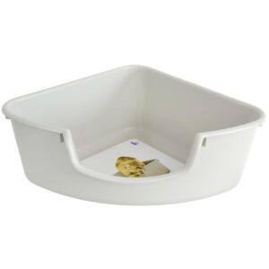 KAMPINIS ATVIRAS KAČIŲ TUALETAS 47x47x21CM CATS COLLECTION PILKAS 1075001 - Image 4