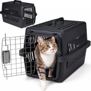 GYVŪNŲ TRANSPORTERIS 48 X 32 X 29,5 CM PETS COLLECTION JUODAS 1074691