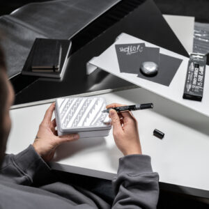 Akrilinis žymeklis Faber-Castell Multimark SP, chromo spalva 551 - Image 10