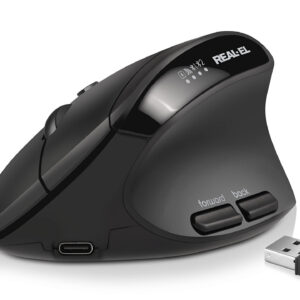 Kompiuterio pelė REAL-EL RM-490W Ergonomiška
