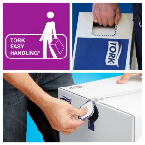 Popieriniai rankšluosčiai Tork Premium Matic Soft H1 (290016), 2 sluoksniai, baltos spalvos, 100m, 408 lapeliai - Image 6