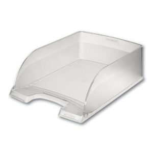 Dokumentų lentynėlė Leitz Plus Jumbo, A4, plastikinė, skaidri