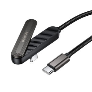 Borofone Kabel BX125 Pacifico - Typ C į Typ C - PD 60W 1 m. juodos spalvos - Image 2