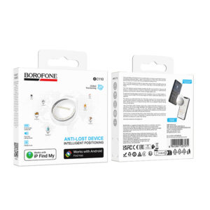 Borofone daiktų ieškiklis tracker BC110 Find dual (Dual Apple & Android) baltos spalvos - Image 9