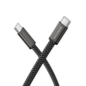 Borofone Kabel BX124 Peace - Typ C į Typ C - PD 60W 1 m. juodos spalvos - Image 2