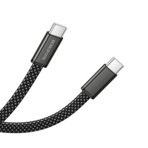 Borofone Kabel BX124 Peace - Typ C į Typ C - PD 60W 1 m. juodos spalvos - Image 4