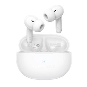 Borofone ausinės Bluetooth TWS FQ16 Star ANC+ENC smart AI baltos spalvos - Image 2
