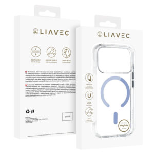 Liavec Pure dėklas skirtas Apple iPhone 17 Pro/18 Pro žydros spalvos (Camera Control Button) - Image 8