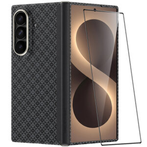 Benks Dėklas Magnetic Armor Grid Air Grand Combo (C.K.FL.SA.BK.0051) skirtas Samsung Galaxy Z Fold 8 Ultra juodos spalvos - Image 4