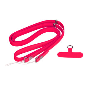 Crossbody Strap lanyard - coral - Image 2