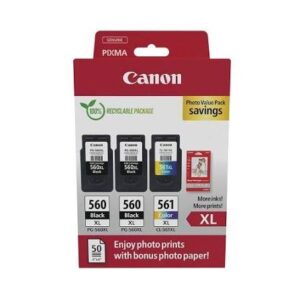 Canon PG-560XL x2/CL-561XL Photo Value Pack, multipack