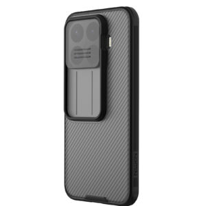 Nillkin CamShield PRO Hard Dėklas Xiaomi 17T Pro skaidrus juodos spalvos