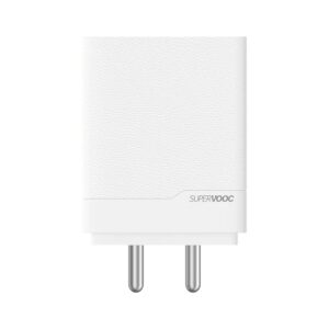 Oppo SuperVOOC USB-C 100W Travel Charger + USB-C Data Cable White
