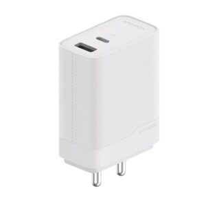 Oppo SuperVOOC USB-C 100W Travel Charger + USB-C Data Cable White - Image 2