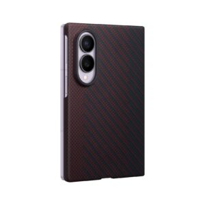 EF-KF971SRE Samsung Carbon Magnet dėklas skirtas Galaxy Z Fold 8 raudonos spalvos