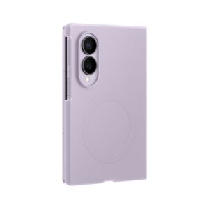 EF-EF971CVE Samsung Silicone Magnet dėklas skirtas Galaxy Z Fold 8 violetinės spalvos