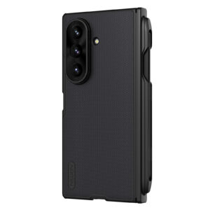 Nillkin Super Frosted FOLD Magnetic Pen Slot Back dėklas skirtas Samsung Galaxy Z Fold 8 Ultra juodos spalvos