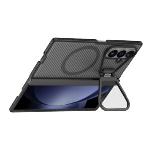Nillkin CamShield Prop Magnetic (skaidrus Lens) dėklas skirtas Samsung Galaxy Z Fold 8 Ultra skaidrus juodos spalvos - Image 2