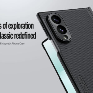 Nillkin Super Frosted FOLD Magnetic Back dėklas skirtas Samsung Galaxy Z Fold 8 juodos spalvos - Image 2