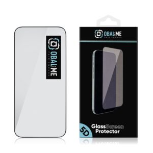 OBAL:ME 5D Apsauginis stiklas skirtas Xiaomi 17T Pro juodos spalvos