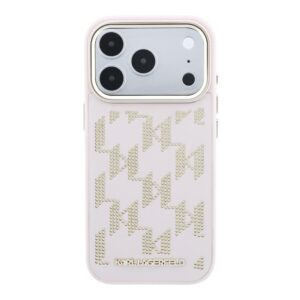 Karl Lagerfeld PU Perforated Monogram MagSafe dėklas skirtas Apple iPhone 17 Pro rožinės spalvos - Image 2