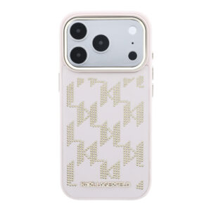 Karl Lagerfeld PU Perforated Monogram MagSafe dėklas skirtas Apple iPhone 17 Pro Max rožinės spalvos - Image 2