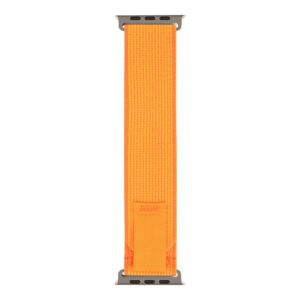 OBAL:ME Textile Strap for Apple Watch 42-49mm M-L Orange - Image 2