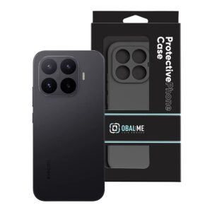 OBAL:ME Matte TPU Dėklas Xiaomi 17T juodos spalvos - Image 2