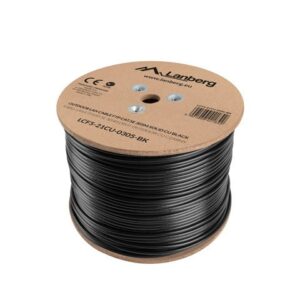 Lanberg LCF5-21CU-0305-BK tinklo kabelis 305 m Cat5e F/UTP (FTP), juodas