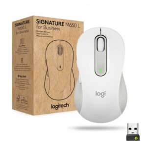 Logitech 910-006349 kompiuterio pelė Biuras Dešinės rankos RD belaidis ryšys + „Bluetooth“ Optinis 4000 DPI - Image 1