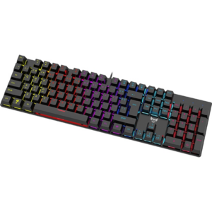 BYTEZONE Dozer Mechaninė žaidimų klaviatūra RGB / blue switches / macro / Anti-Ghosting, US išdėstymas, juodos spalvos - Image 4