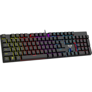 BYTEZONE Dozer Mechaninė žaidimų klaviatūra RGB / blue switches / macro / Anti-Ghosting, US išdėstymas, juodos spalvos - Image 5