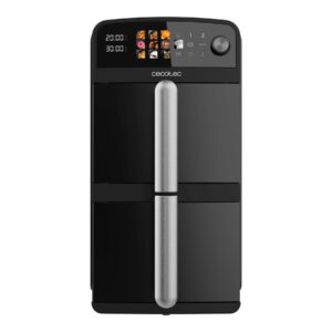 Cecotec Double hot air fryer | Cecofry DuoLevel 10000 | Power 2400 W | Capacity 10 L | Black