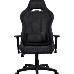 Arozzi Metal/Reinforced nylon | Gaming Chair | Torretta Soft Fabric | Pure Black