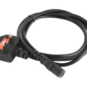Gembird PC-187 UK power cord (C13), 5 A, 6 ft | Gembird - Image 1