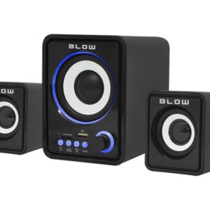 BLOW 66-377# garso kolonėlė 3 krypčių 3 W Juoda Bevielis