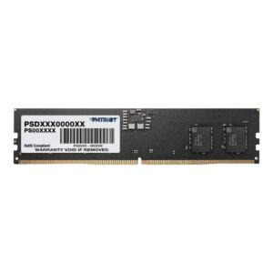 PATRIOT Signature Line 16GB DDR5 RAM Atmintis | 5600 MT/s, C46, 1x16GB, Black