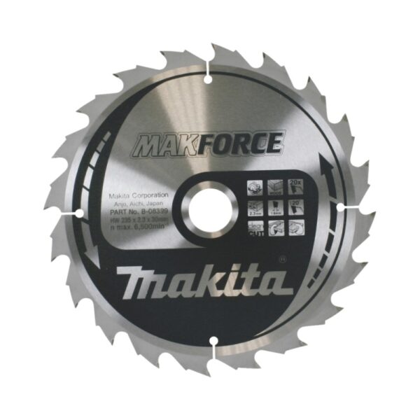 pjovimo-diskas-medienai-makita-makforce-235x30x23mm-20t-20