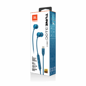 Laidinės ausinės JBL Tune 310C, Mėlynos - Image 2