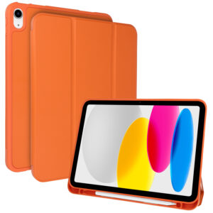 Dėklas skirtas iPad 11" A16 2025 11 gen oranžinės spalvos - Image 1