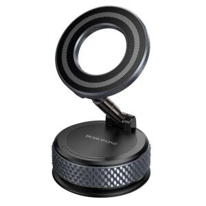 Borofone automobilinis telefono laikiklis BH144 Custodio magnetinis juodos spalvos