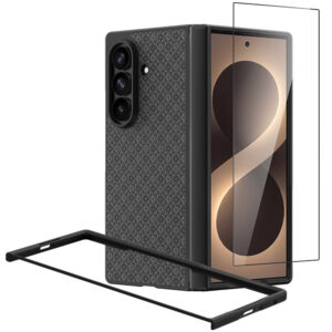 Benks Dėklas Magnetic Armor Grid Pro Grand Combo (C.K.FL.SA.BK.C051) skirtas Samsung Galaxy Z Fold 8 Ultra juodos spalvos