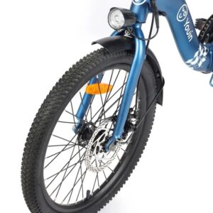 E-BIKE YOUIN AMSTERDAM BLUE 20" - Image 4