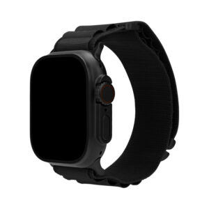 Mobilize Nylon Watch Band - Alpine - Black Connector - for Apple 38/40/41mm - Black - Image 3