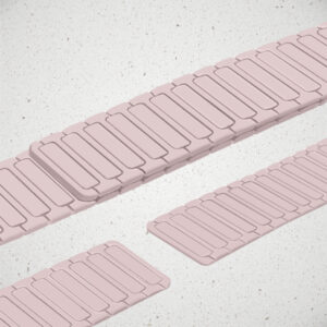 Mobilize Silicon Watch Band - Magnetic - for Apple 38/40/41mm - Pink - Image 3