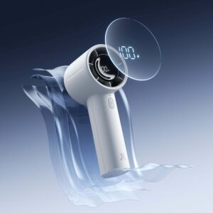 JisuLife Rankinis ventiliatorius 10 S (5000mAh) pilkos spalvos - Image 3