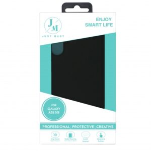 JM REGULAR DEFENSE SILICONE for Galaxy A55 5G Black