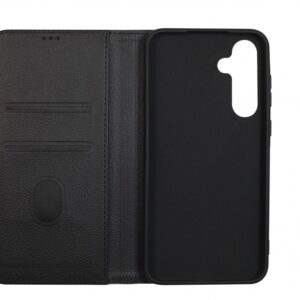 JM STAND FLIP CASE for Galaxy A35 5G Black - Image 3