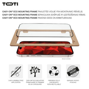 PREMIUM TEMPERED screen protector glass 3D full cover for Apple iPhone 17/16 Pro