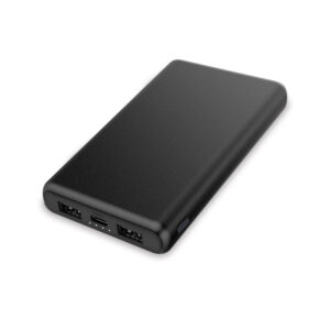 Contact Powebank 10000mAh 10W+cable USB-A USB-C Black - Image 2